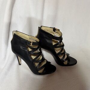 Michael Kors Black Strappy Heels